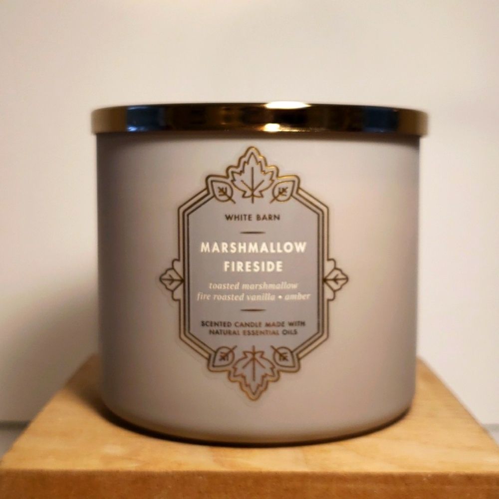 Marshmallow Fireside Candle Bath and Body Works